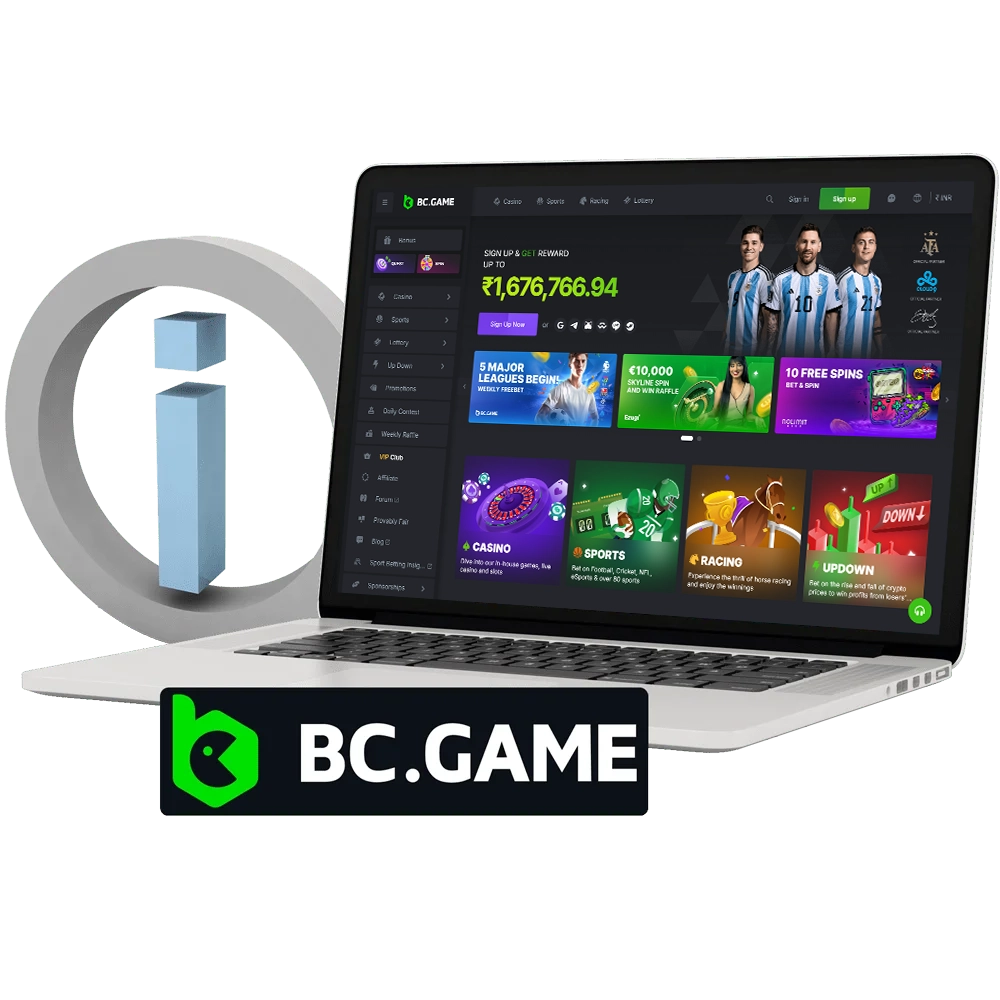 More details about BC Game casino.