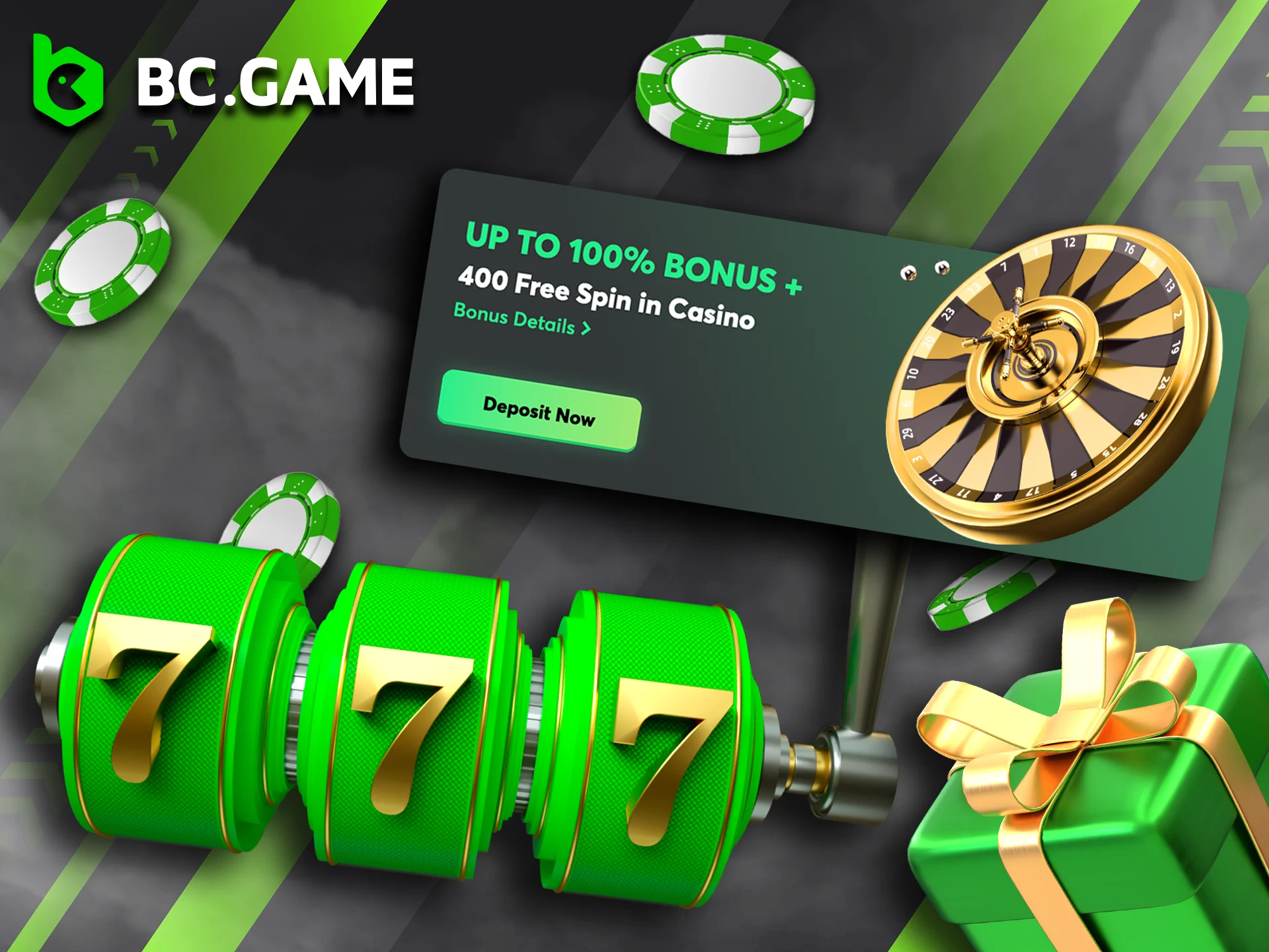 Start betting on casino with a welcome bonus from BC Game.