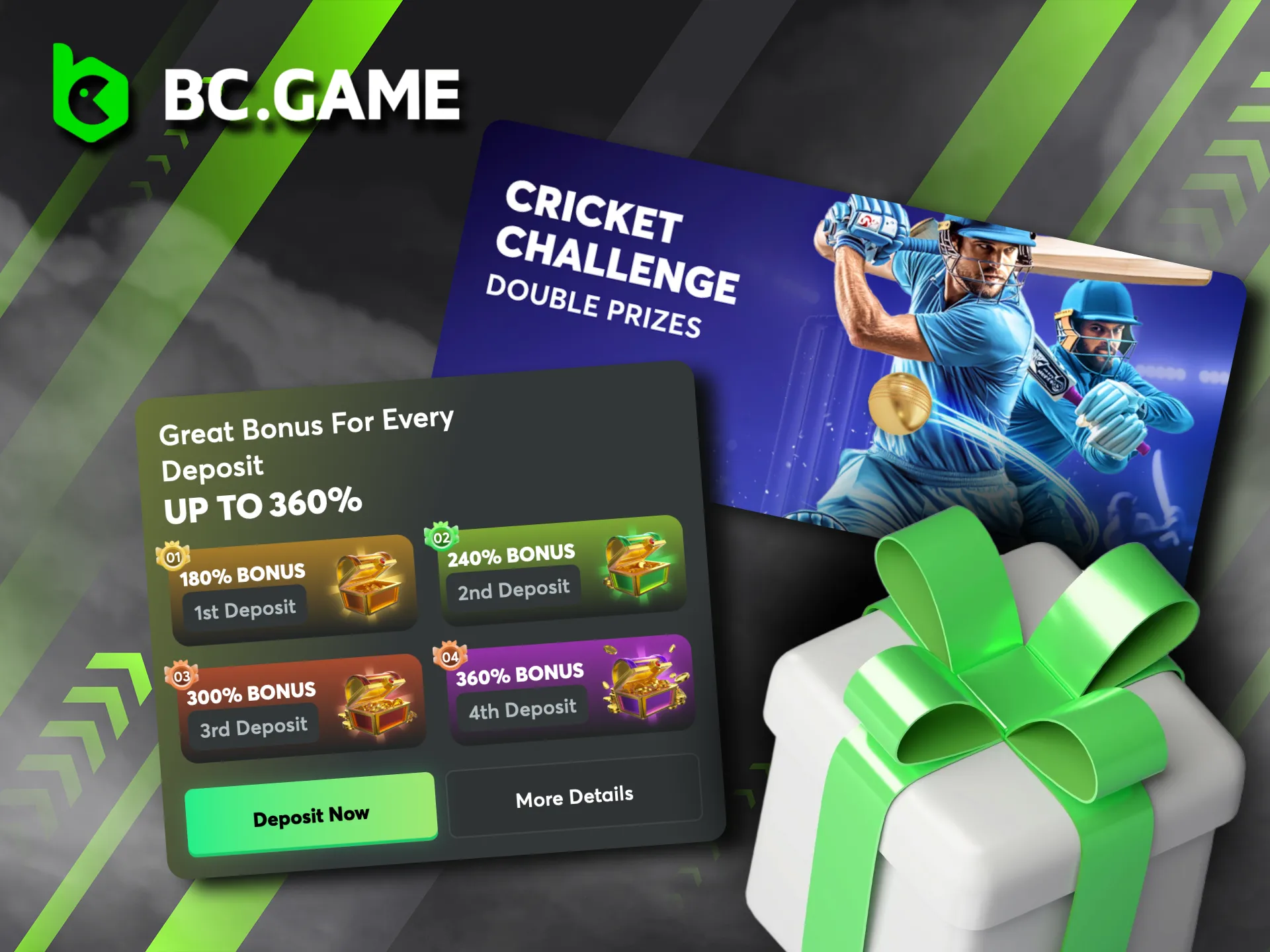 Unlock exclusive IPL promotions on BC Game, including cashback, free bets, and extra rebates.