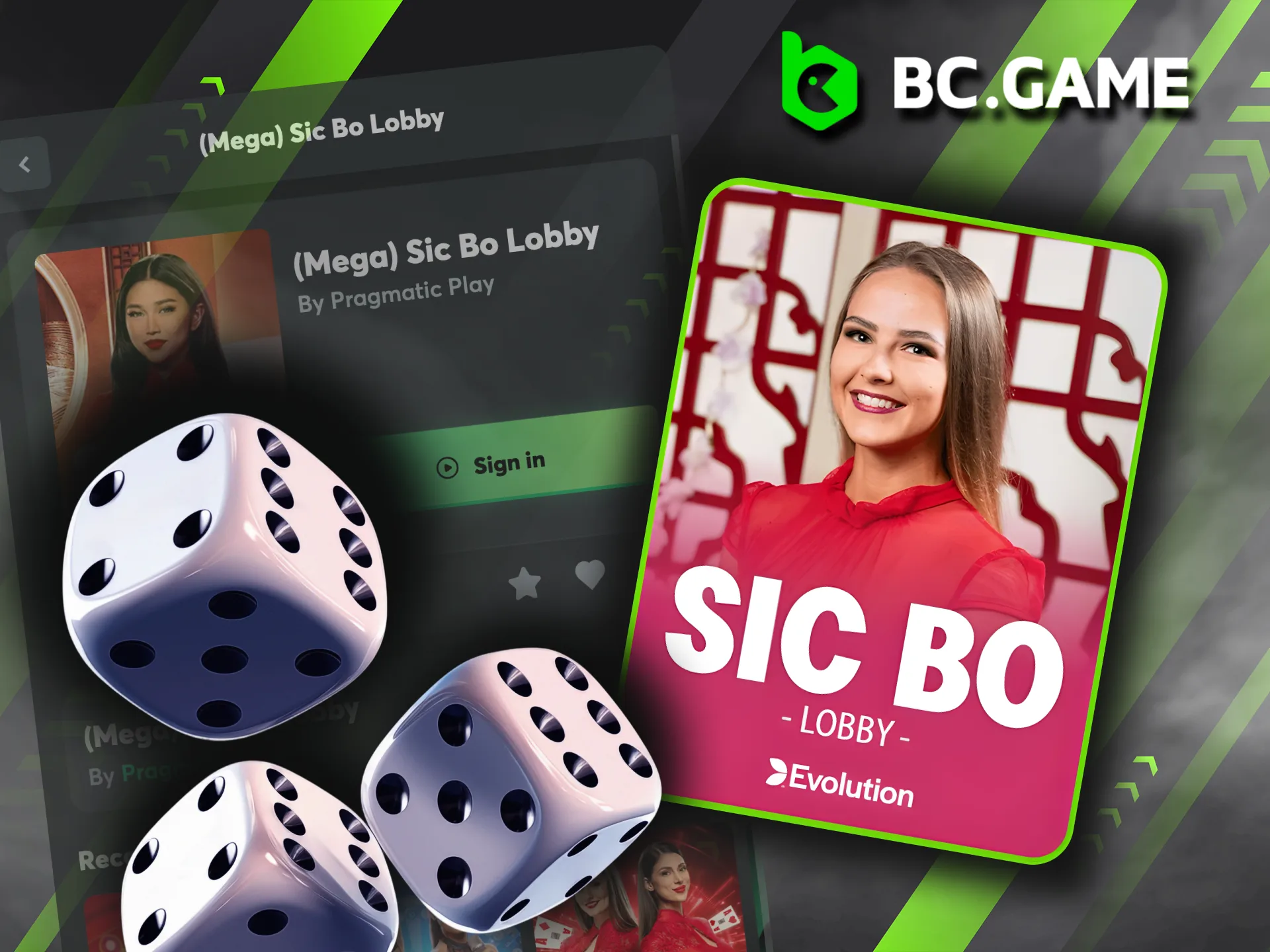 Discover the classic Chinese dice game Sic Bo on BC Game.