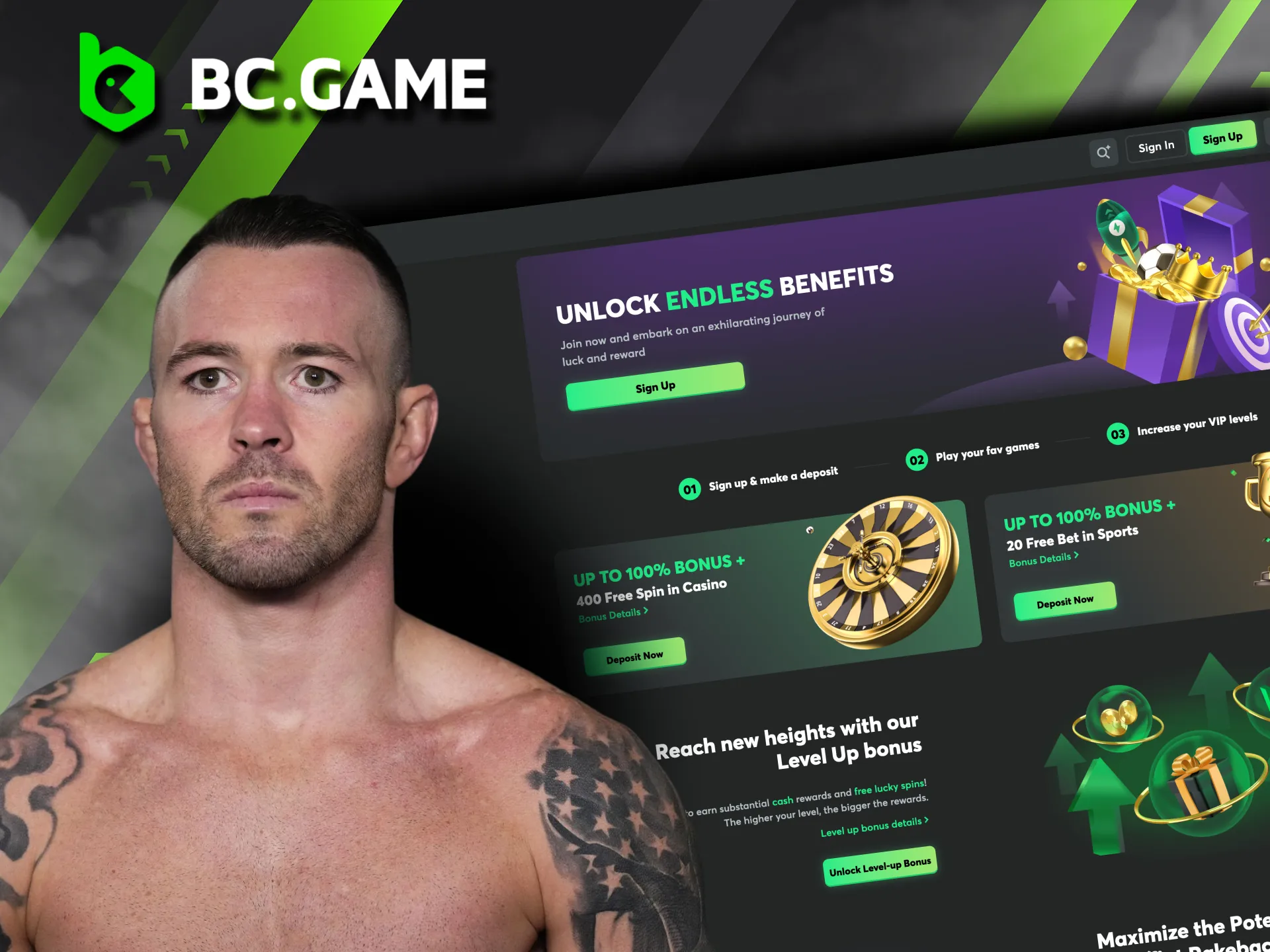BC Game and UFC bring players exclusive events, offers, and Colby Covington merch raffles.