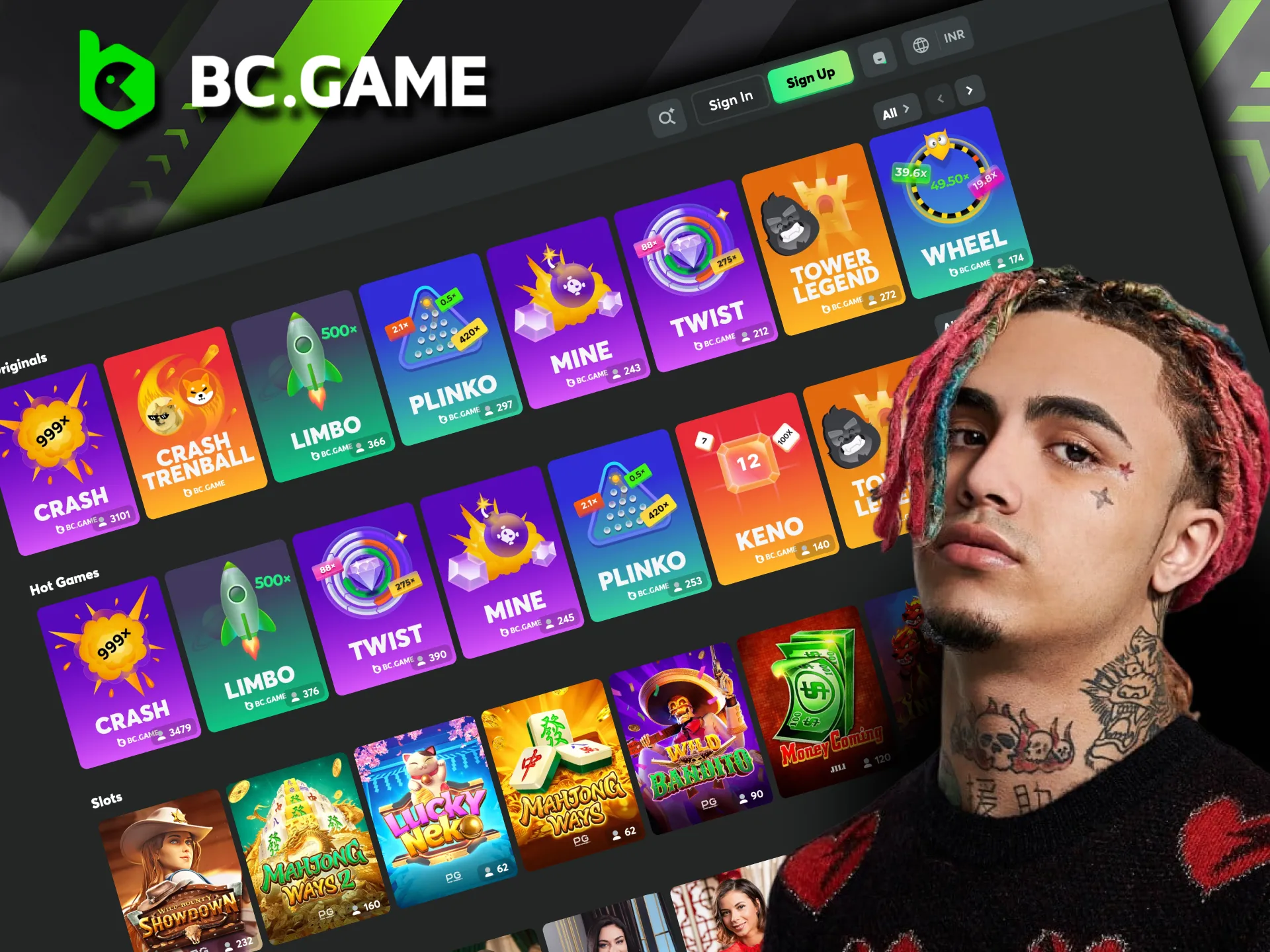 BC Game and Lil Pump collaboration promises exciting games and music events for players.