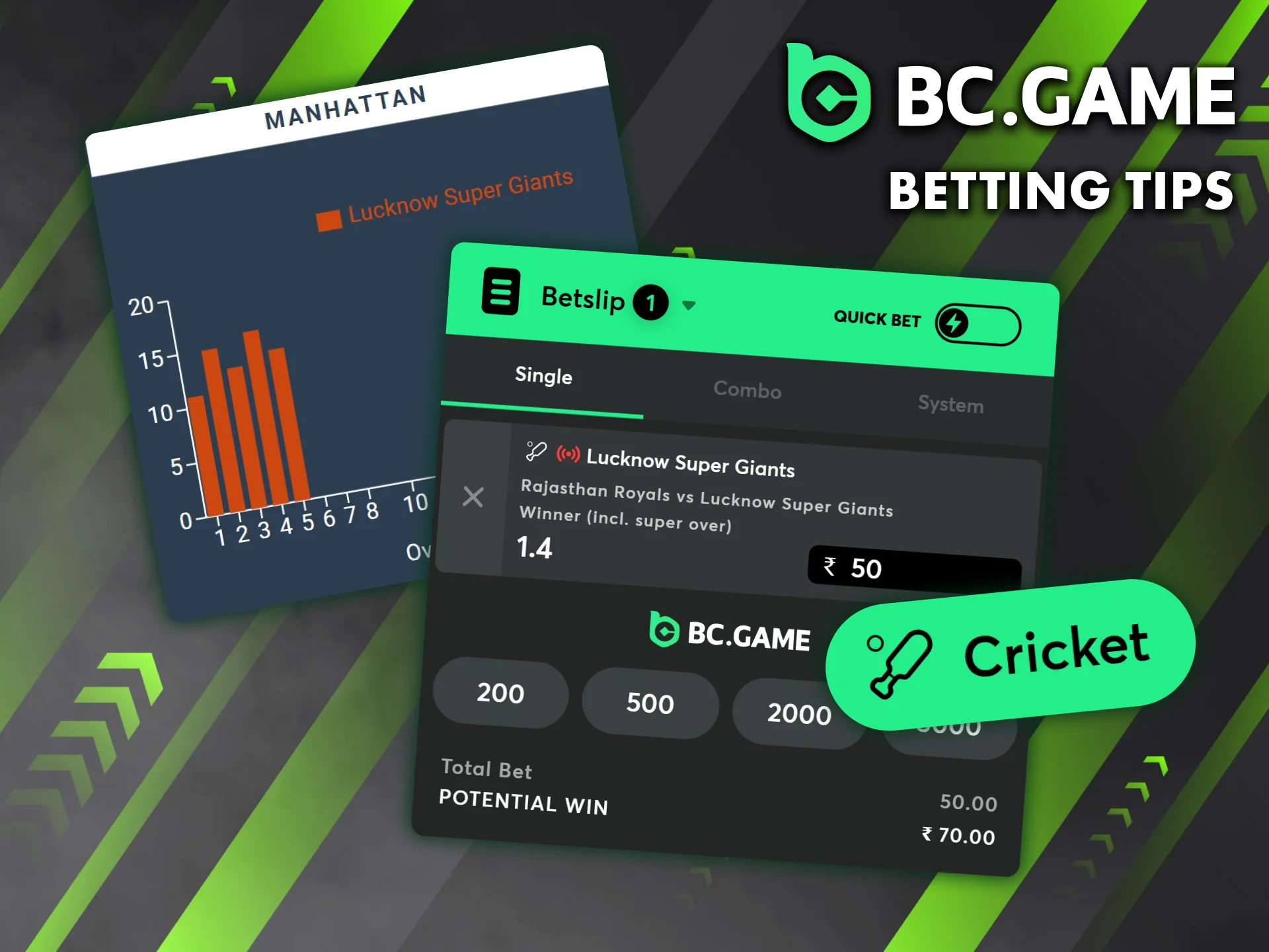 Boost your cricket betting success on BC Game with tips like analyzing teams and setting limits.