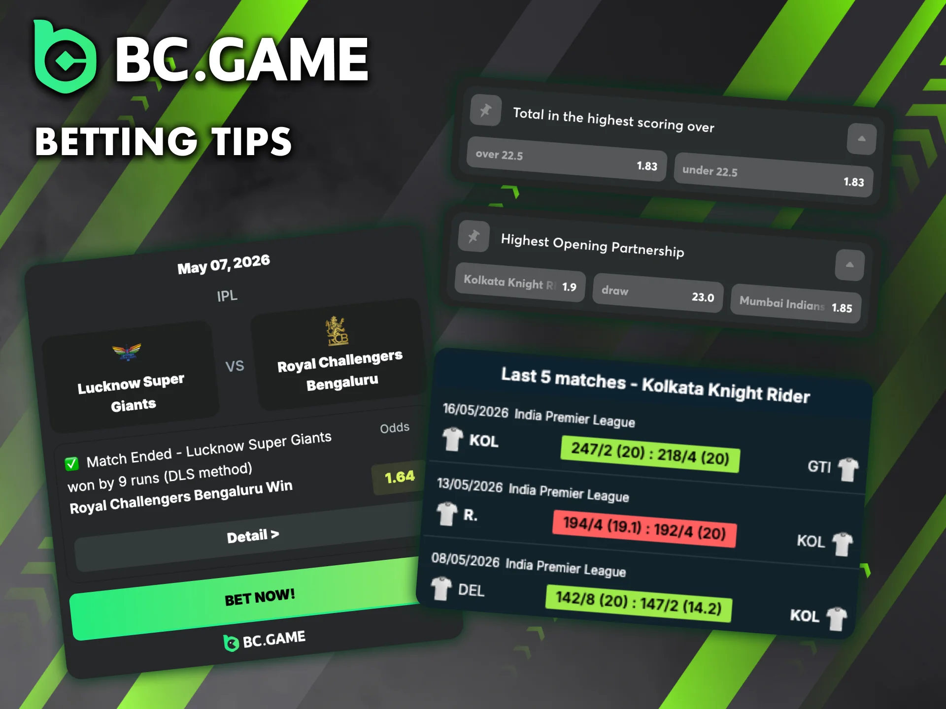 Boost your IPL betting success on BC Game with strategies like analyzing player stats and weather conditions.