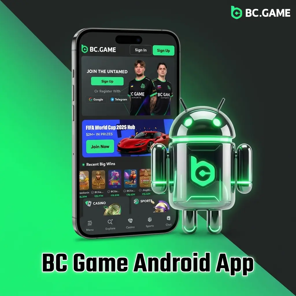 BC Game Android app APK download guide for smartphones including Redmi, Realme, and Samsung devices in India