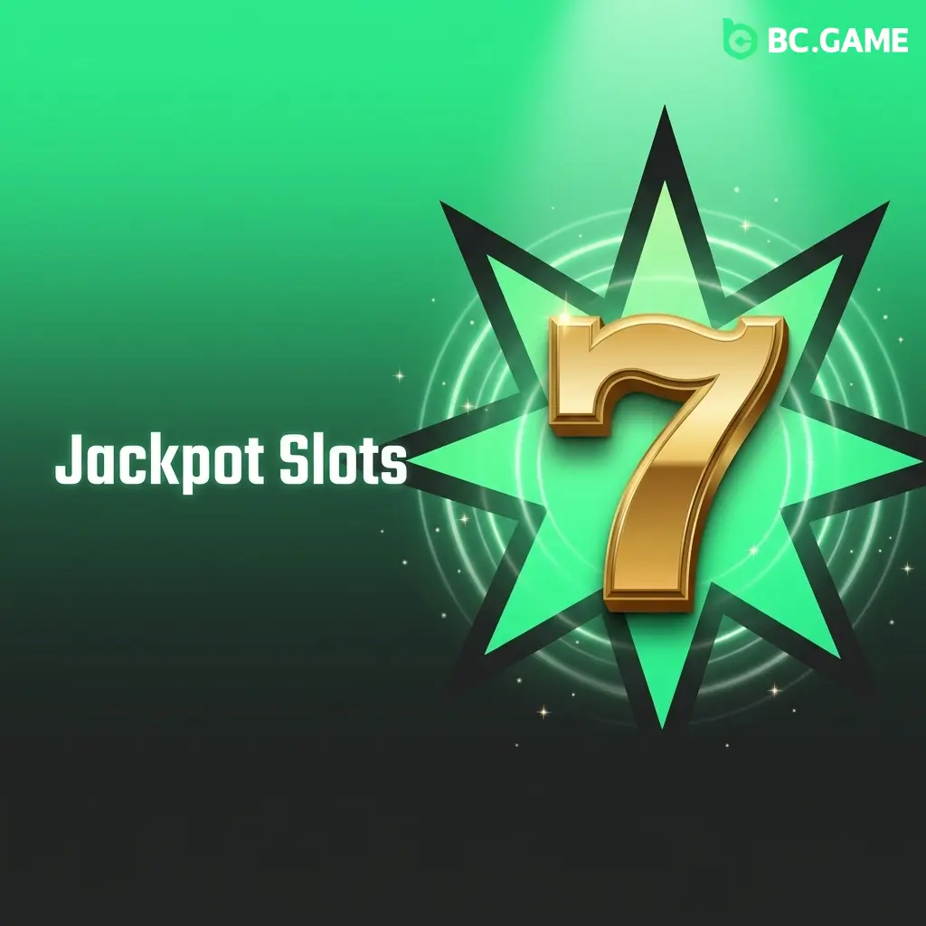 BC Game jackpot slots including Mega Moolah and Divine Fortune with progressive prize pools growing into millions