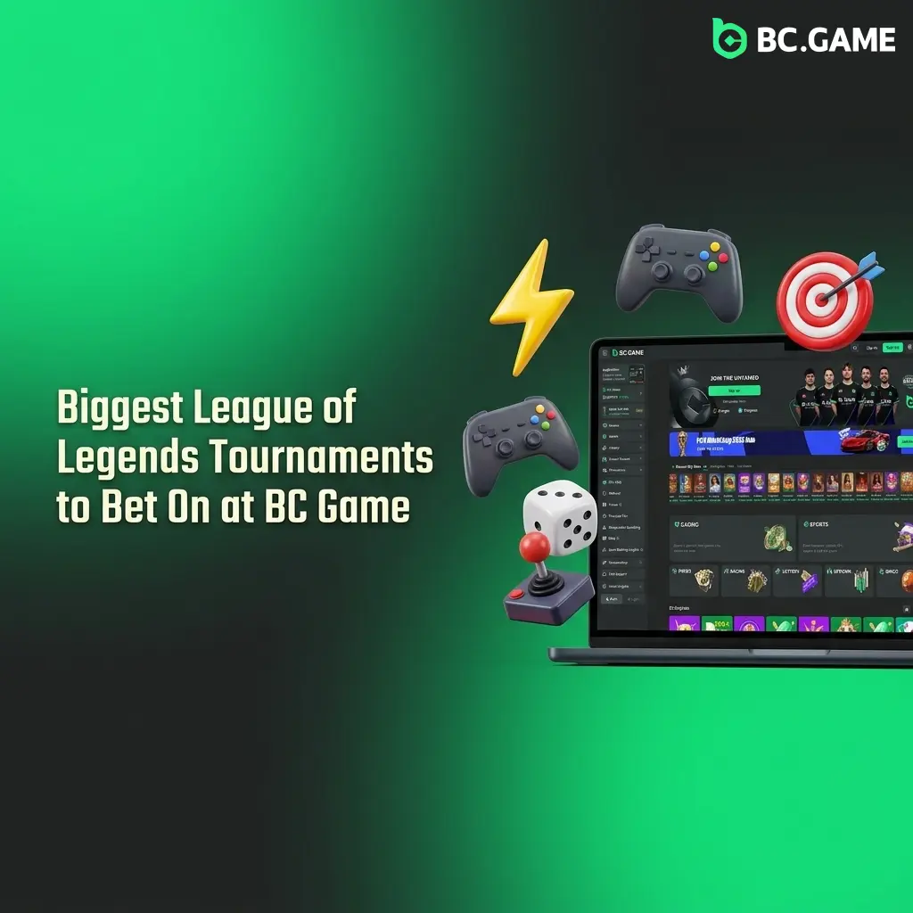 League of Legends Worlds, MSI, EWC, LCK, LPL and LEC tournaments available for betting on BC Game in 2026