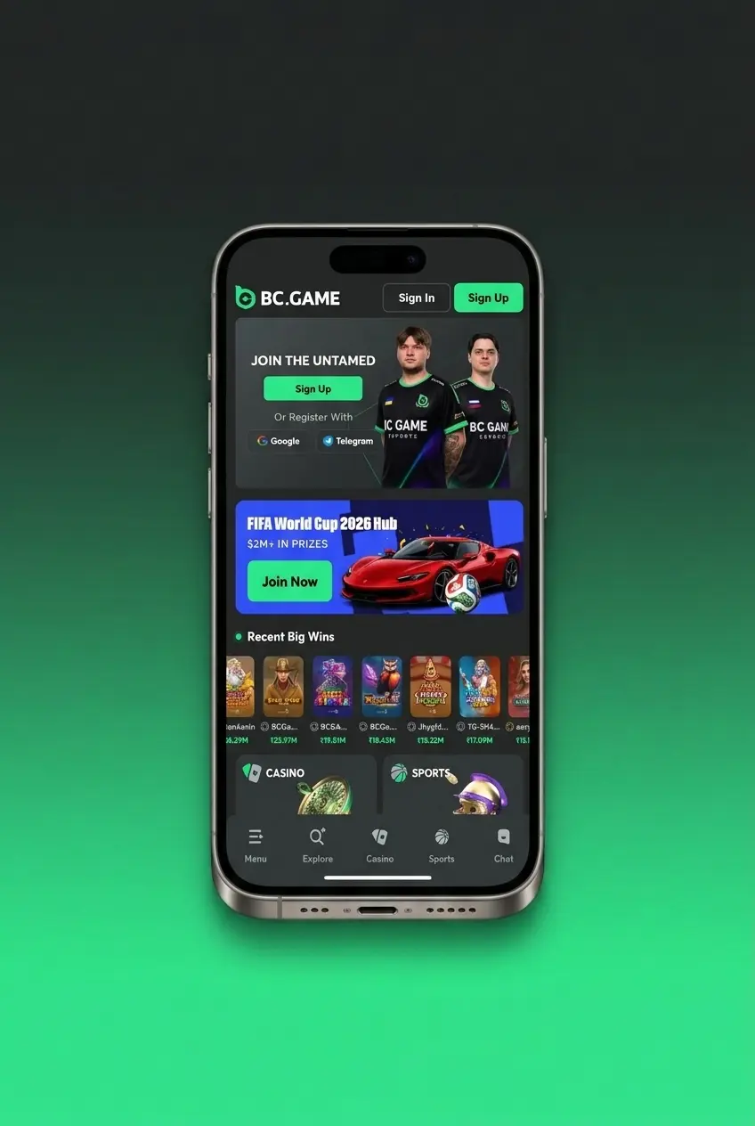 Step-by-step guide to getting started with BC Game slots showing login, deposit, bonus, and gameplay instructions