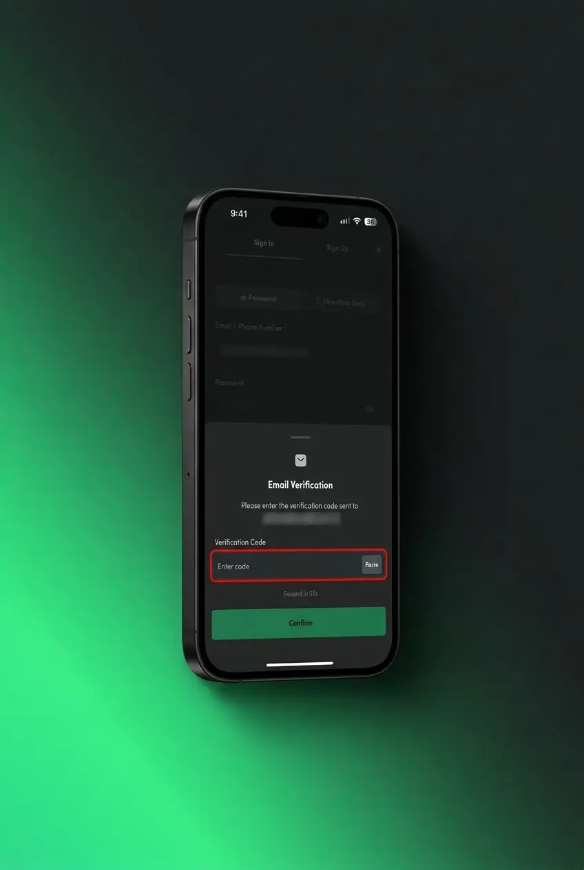 BC Game account login page showing sign-in options including email, phone, Google, Telegram, and MetaMask methods
