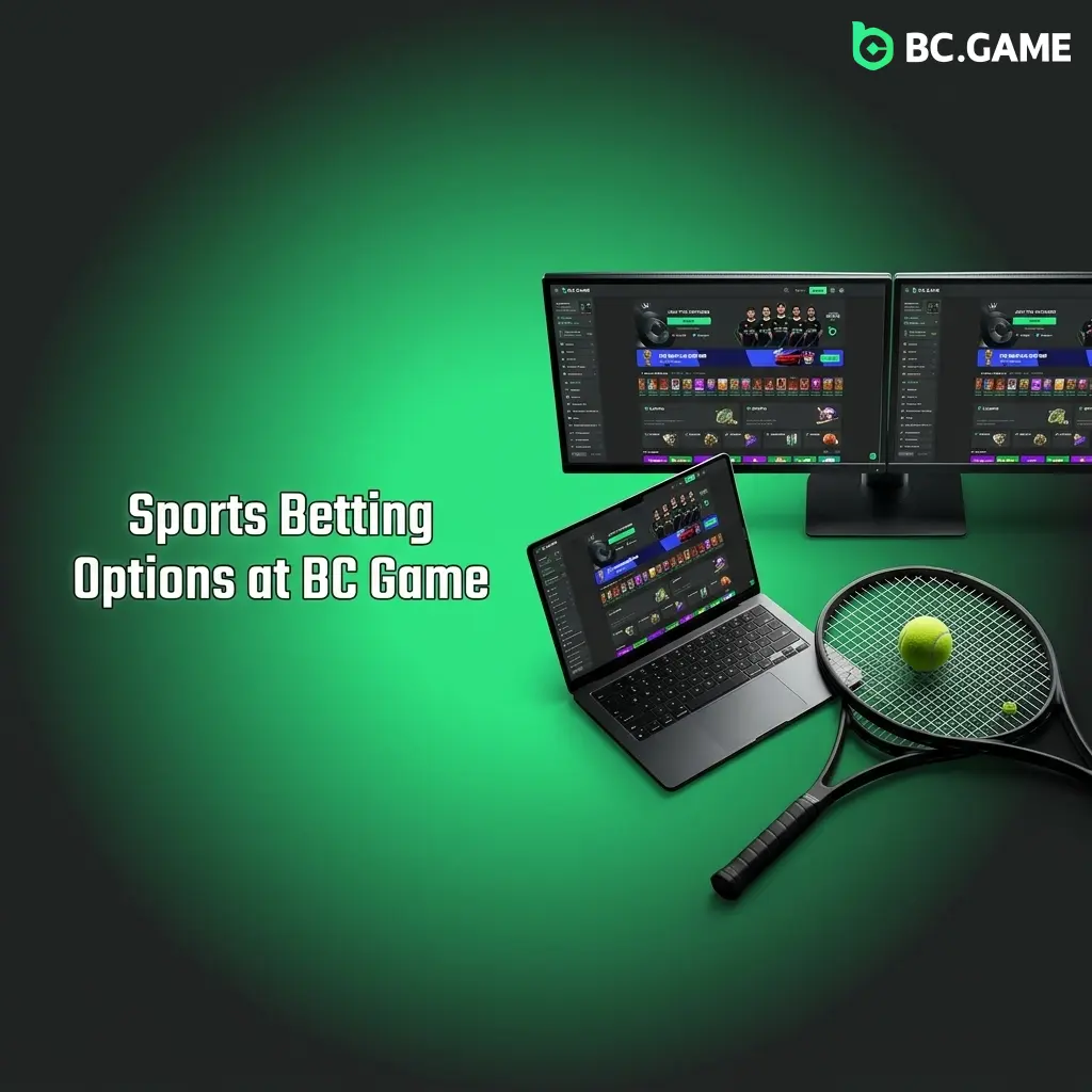 BC Game sports betting options including cricket, football, kabaddi, tennis, and basketball markets for Indian players